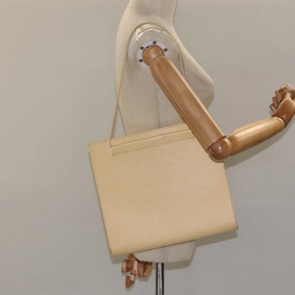 LOUIS VUITTON Epi Saint Tropez Shoulder Bag Cream - Picture 15 of 16